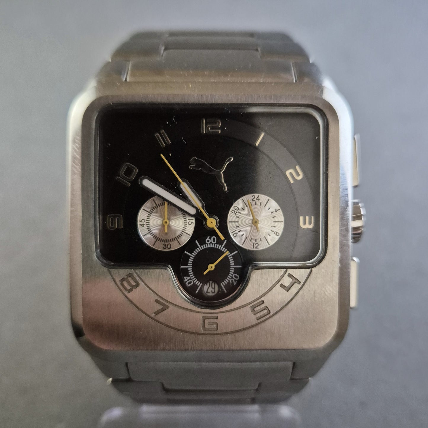 Puma Uhr Herrenarmbanduhr Chronograph mit 10 BAR Wasserdichte