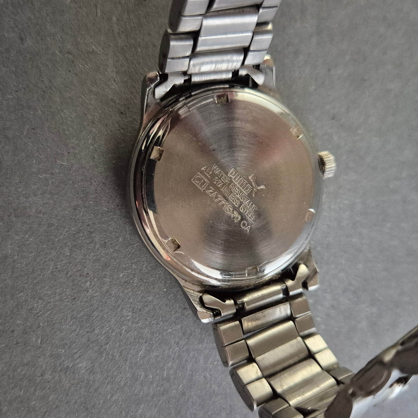 Uhr Herrenarmbanduhr Puma – Klassischer Chronograph mit Datumsanzeige