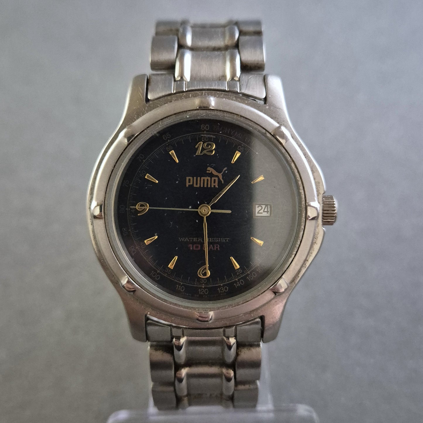 Uhr Herrenarmbanduhr Puma – Klassischer Chronograph mit Datumsanzeige