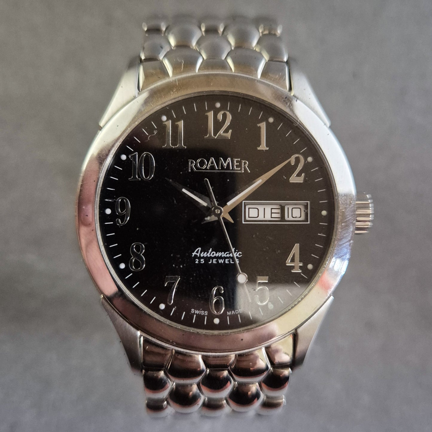 Roamer Uhr Herrenarmbanduhr Automatic Schweizer Qualität