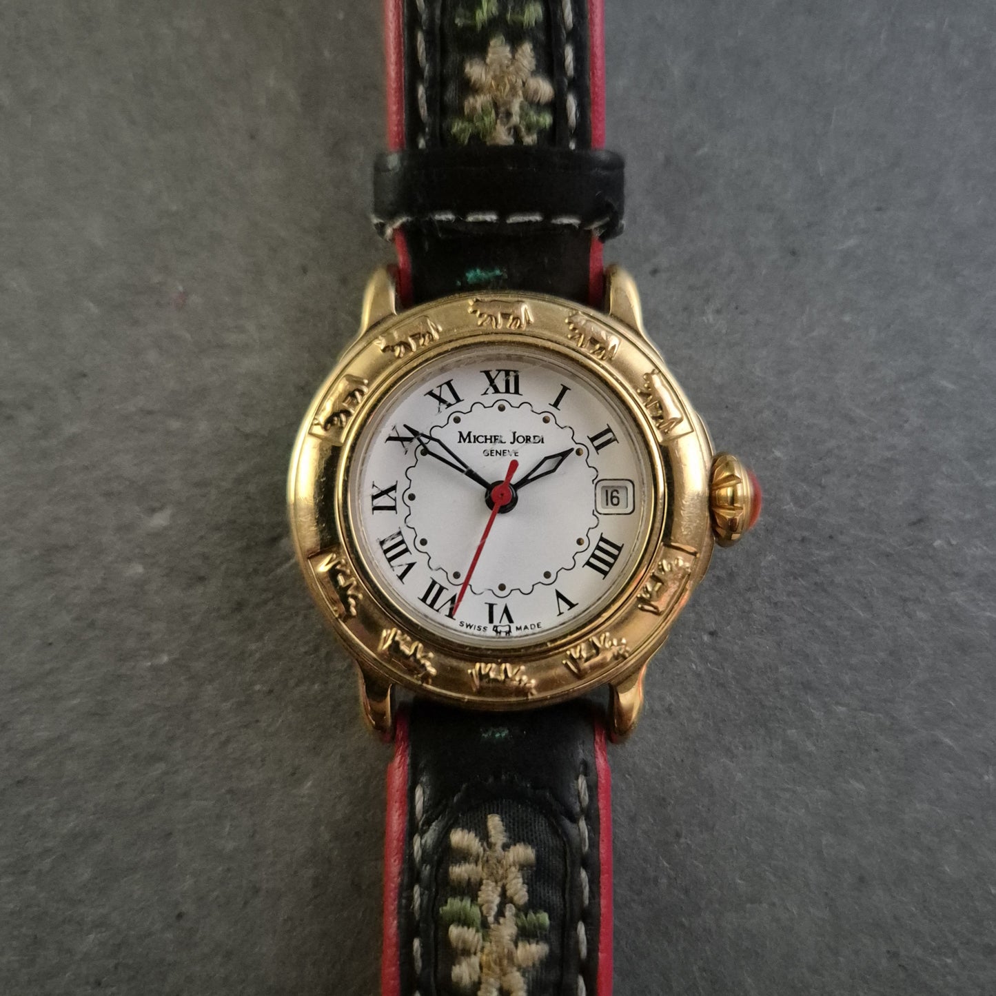 Uhr Armbanduhr Michel Jordi Damenarmbanduhr traditionelles Design