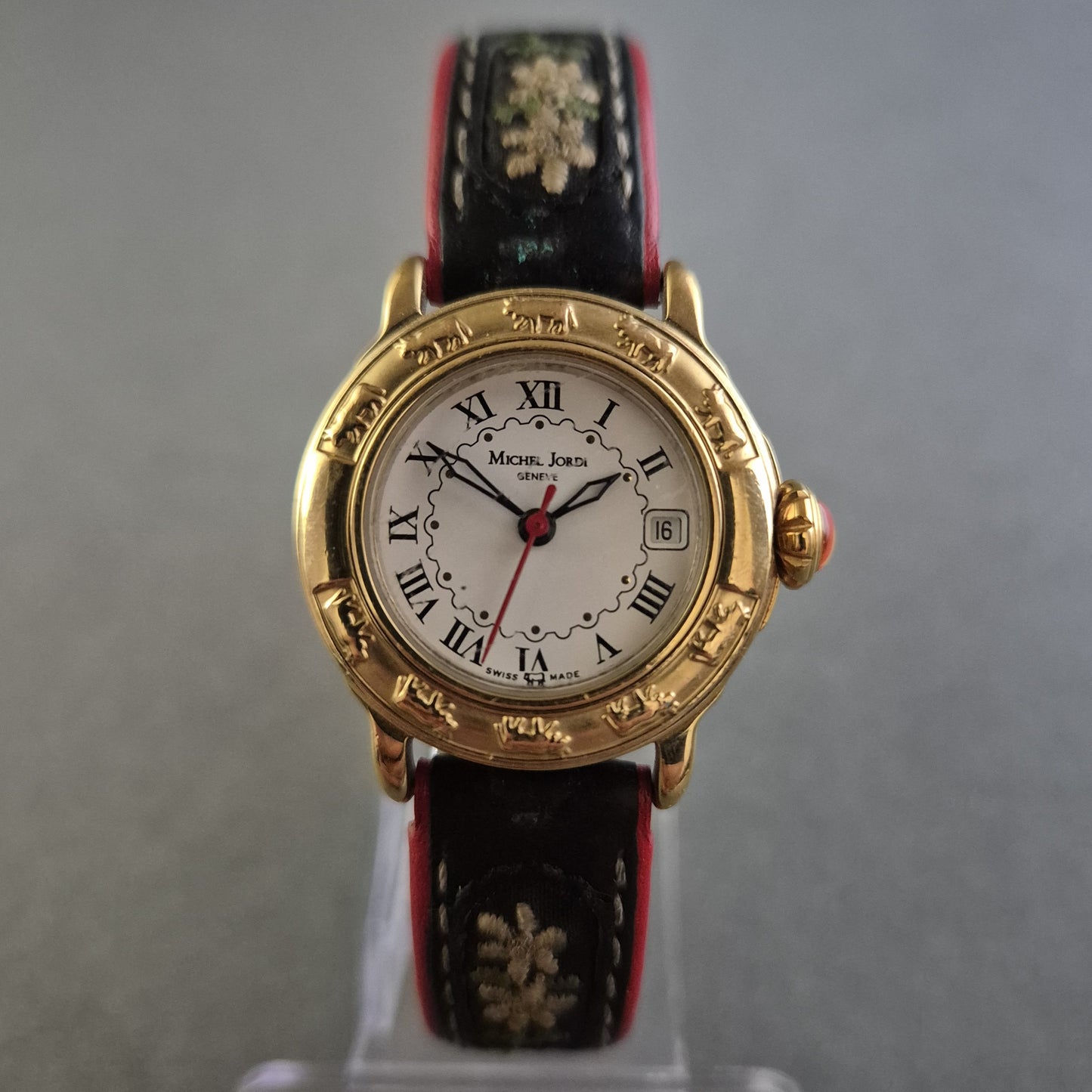 Uhr Armbanduhr Michel Jordi Damenarmbanduhr traditionelles Design