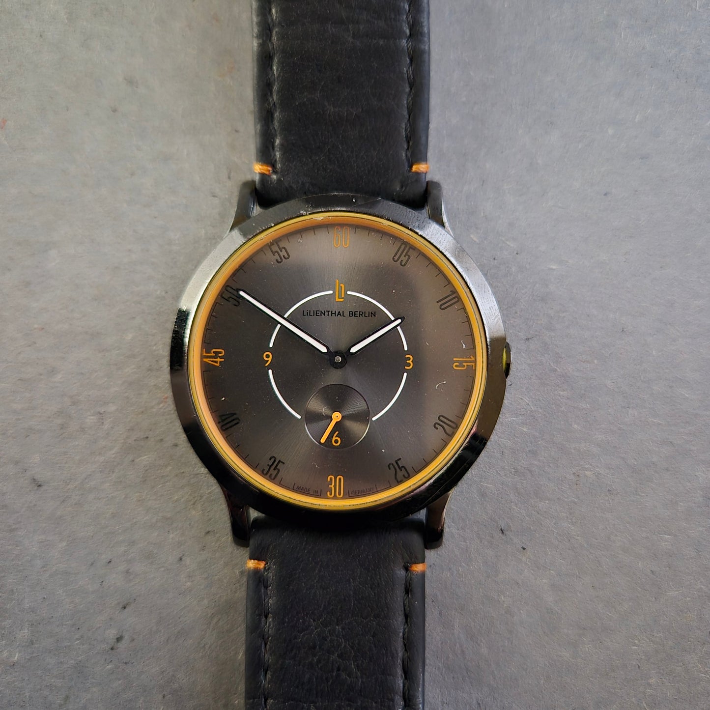 Lilienthal Berlin Herrenarmbanduhr – Limitierte Edition im urbanen Design