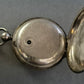 Antike Uhr Taschenuhr Silber 877 mit Gravur