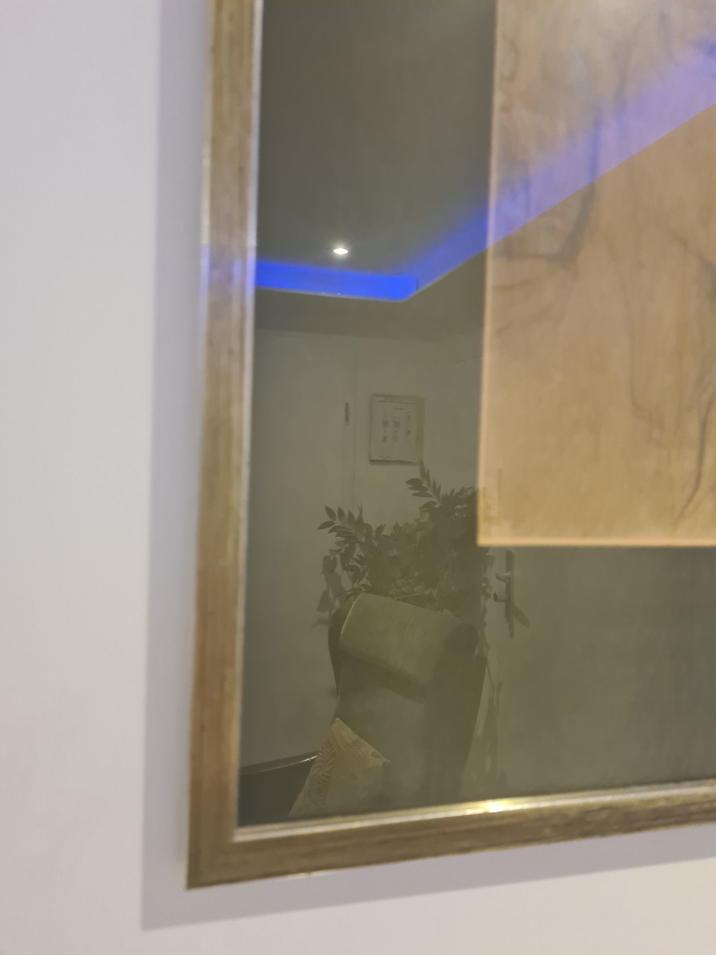 Gemälde Zeichnung „Frauenportrait mit floralen Elementen“ 50x45cm