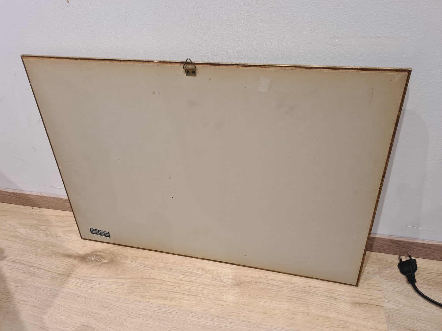 Öl-Gemälde „Landschaft mit Personen “ im Holzrahmen 58x45cm