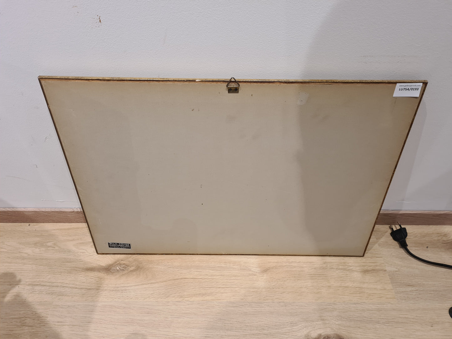 Öl-Gemälde „Landschaft mit Personen “ im Holzrahmen 58x45cm