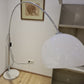 Design Bogenlampe Stehlampe mit Marmorsockel 160cm