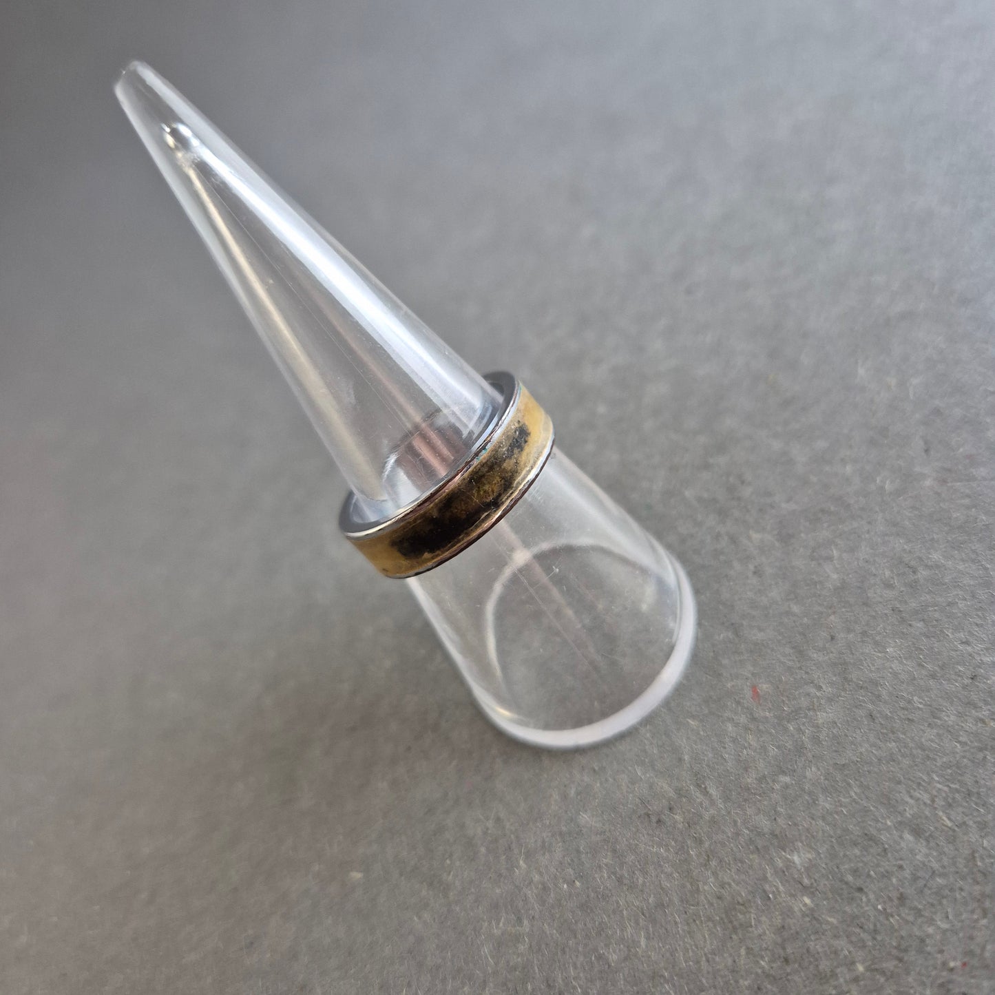 Bicolor Edelstahlring – Schlicht & maskulin