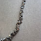 Hämatit Splitterkette – Schwarz & glänzend