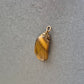 Tigerauge Anhänger – Naturstein mit Goldöse