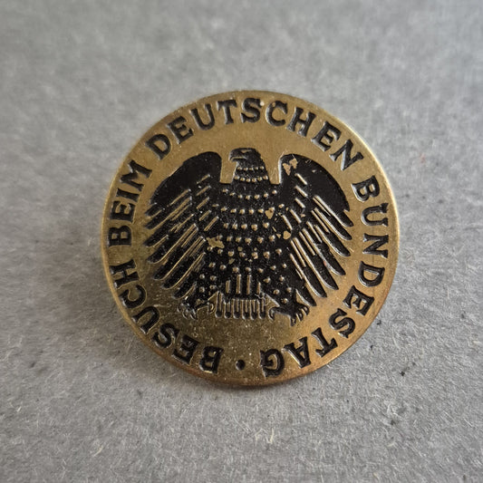 Bundestag Ansteckpin – Besuchsabzeichen mit Adler