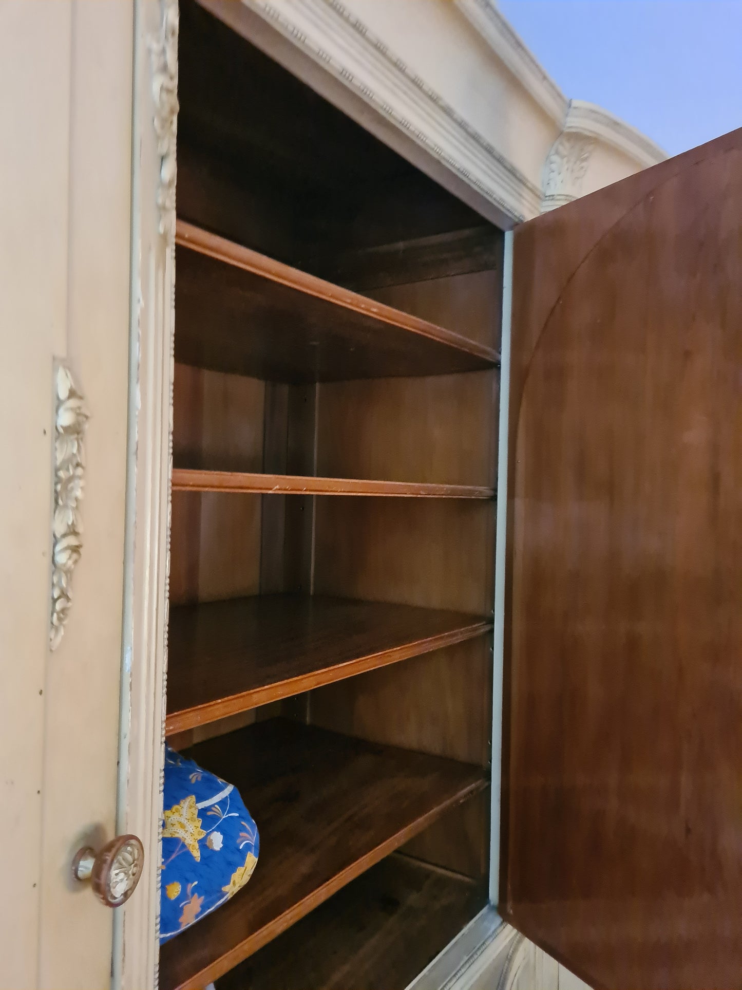 Antiker Kleiderschrank Schminktisch Schrank Louis Seize 250cm