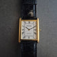 Vintage Armreif aus Edelstahl mit Goldfinish – Graviertes Design