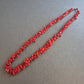 Vintage-Korallenkette in Rot – Natürliche Eleganz mit mediterranem Flair