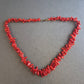 Vintage-Korallenkette in Rot – Natürliche Eleganz mit mediterranem Flair