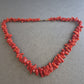 Vintage-Korallenkette in Rot – Natürliche Eleganz mit mediterranem Flair