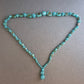 Türkiskette mit Anhänger – Natürlicher Boho-Stil in erfrischendem Blau
