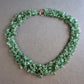 Grüne Edelstein-Kette aus Aventurin-Splittern