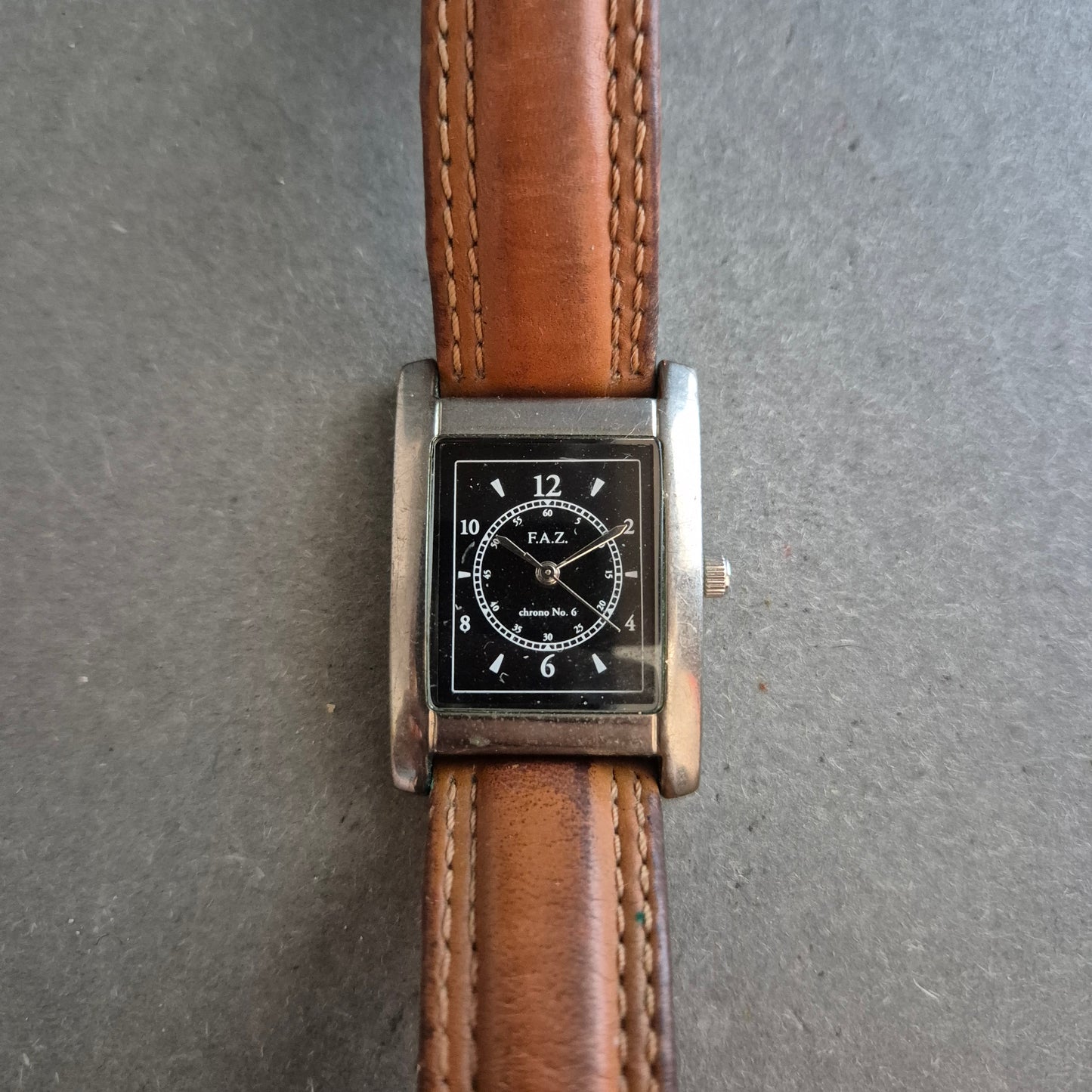 F.A.Z. Herrenarmband Uhr – Klassisches Design mit Lederarmband