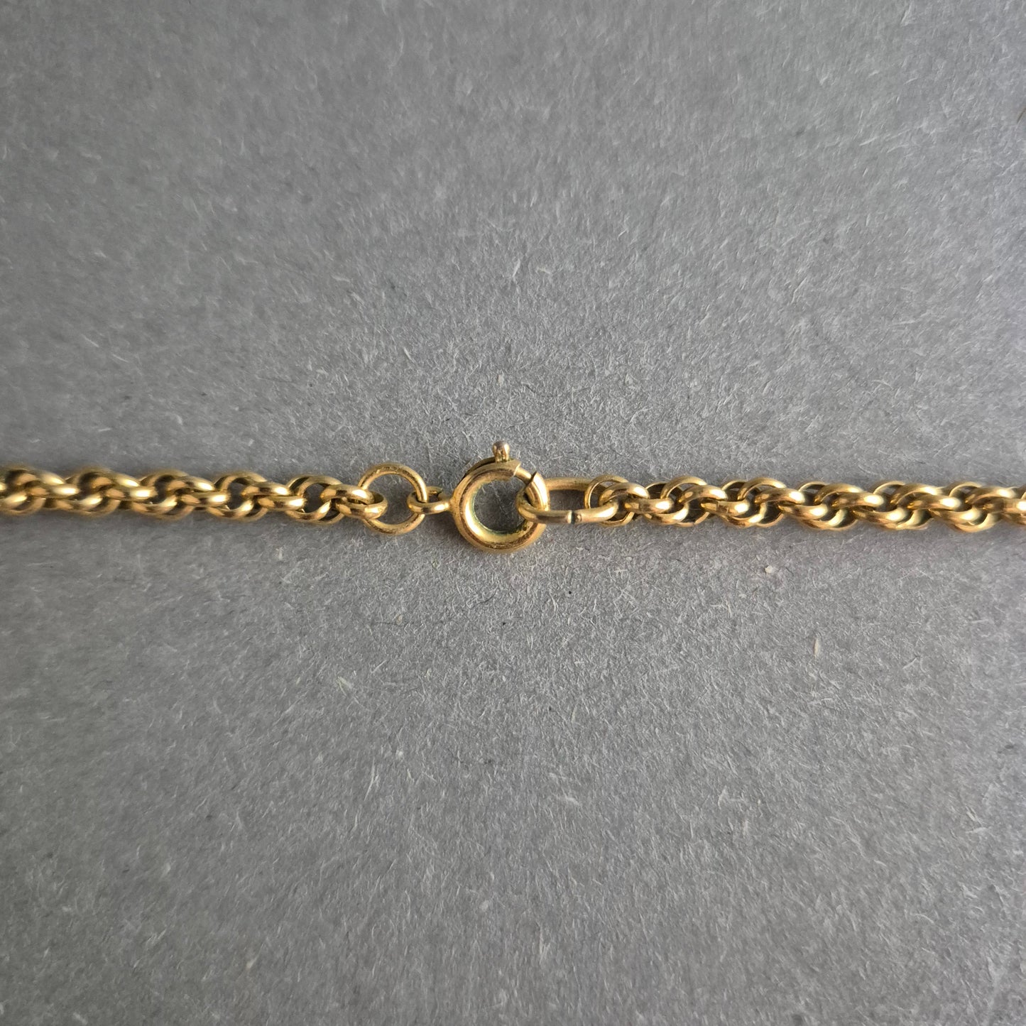 Vergoldete Eulen-Halskette mit Strass – Vintage-Schmuck mit Charakter