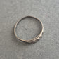 Schlichter Vintage-Ring aus Silber – Zarter Unisex-Stil