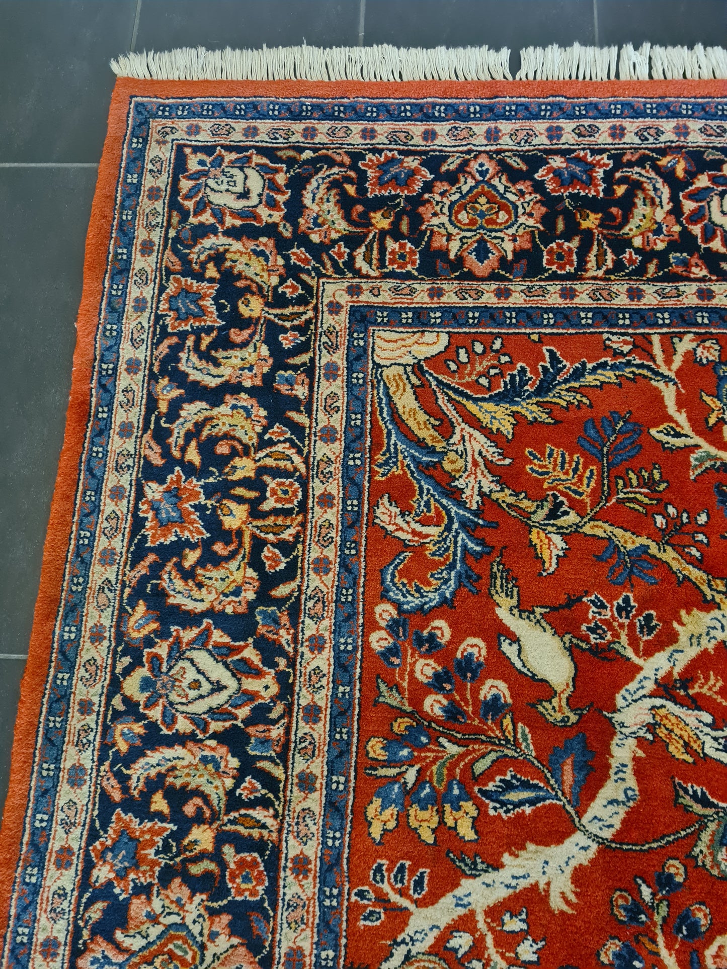 Perserteppich Orientteppich Handgeknüpfter Teppich Sarough 315x215cm