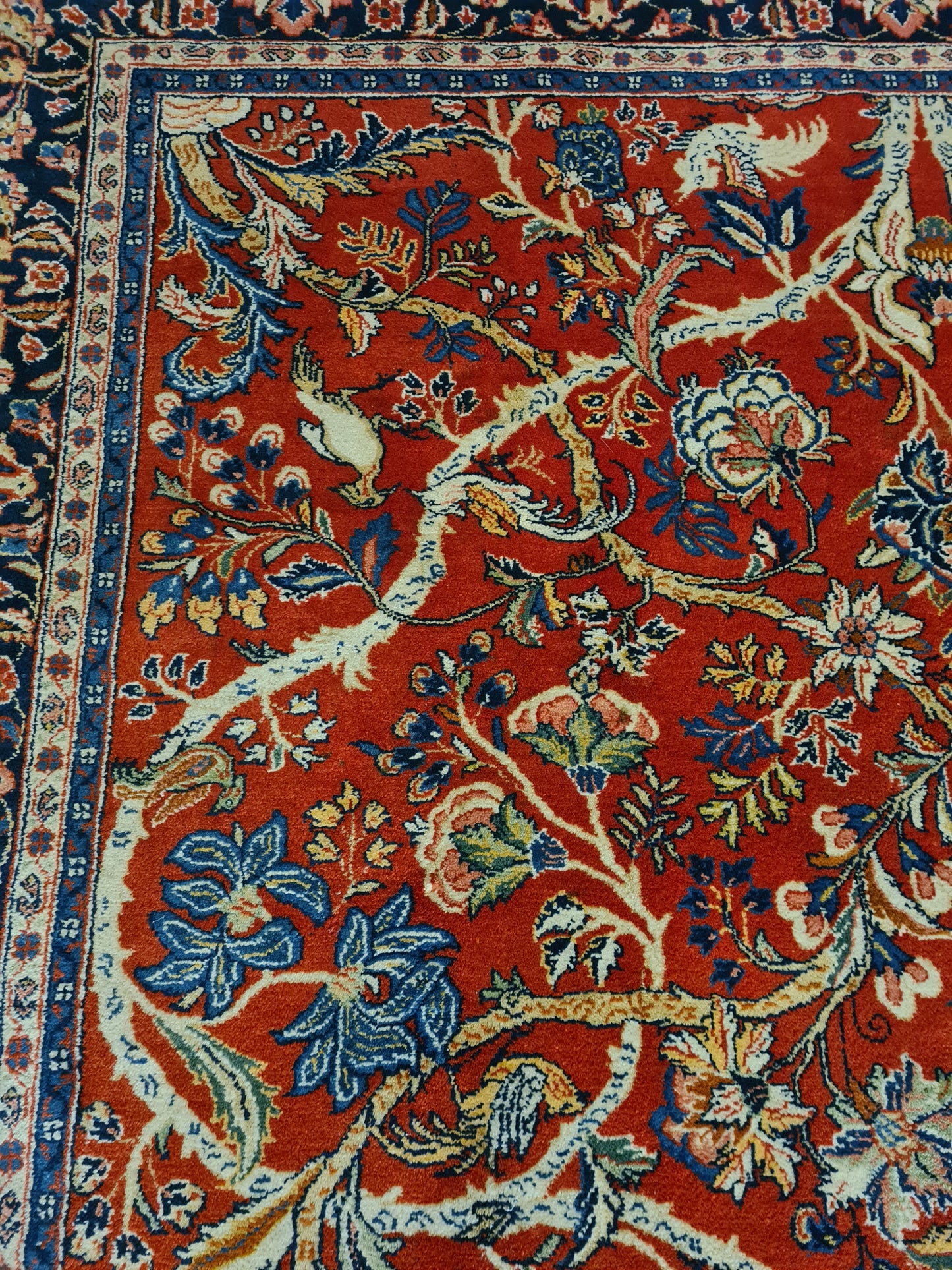 Perserteppich Orientteppich Handgeknüpfter Teppich Sarough 315x215cm