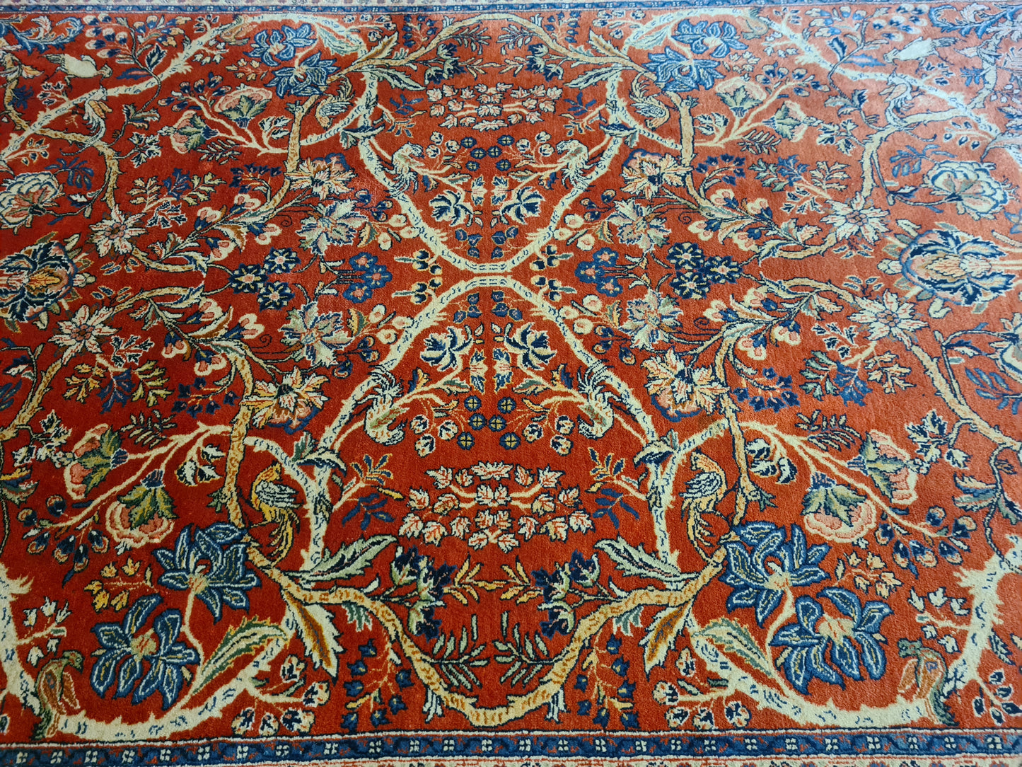 Perserteppich Orientteppich Handgeknüpfter Teppich Sarough 315x215cm