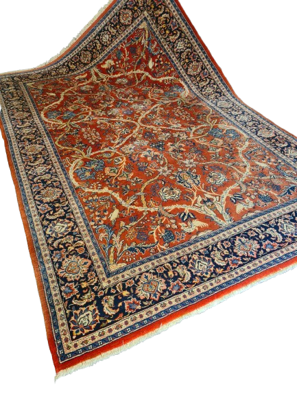 Perserteppich Orientteppich Handgeknüpfter Teppich Sarough 315x215cm