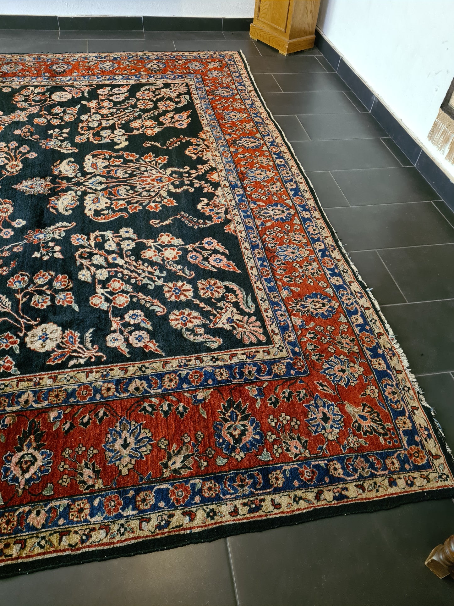 Perserteppich Orientteppich Handgeknüpft Teppich US Sarough 400x310cm