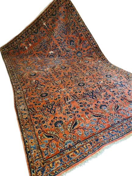 Perserteppich Orientteppich Handgeknüpft Teppich US Sarough 335x210cm