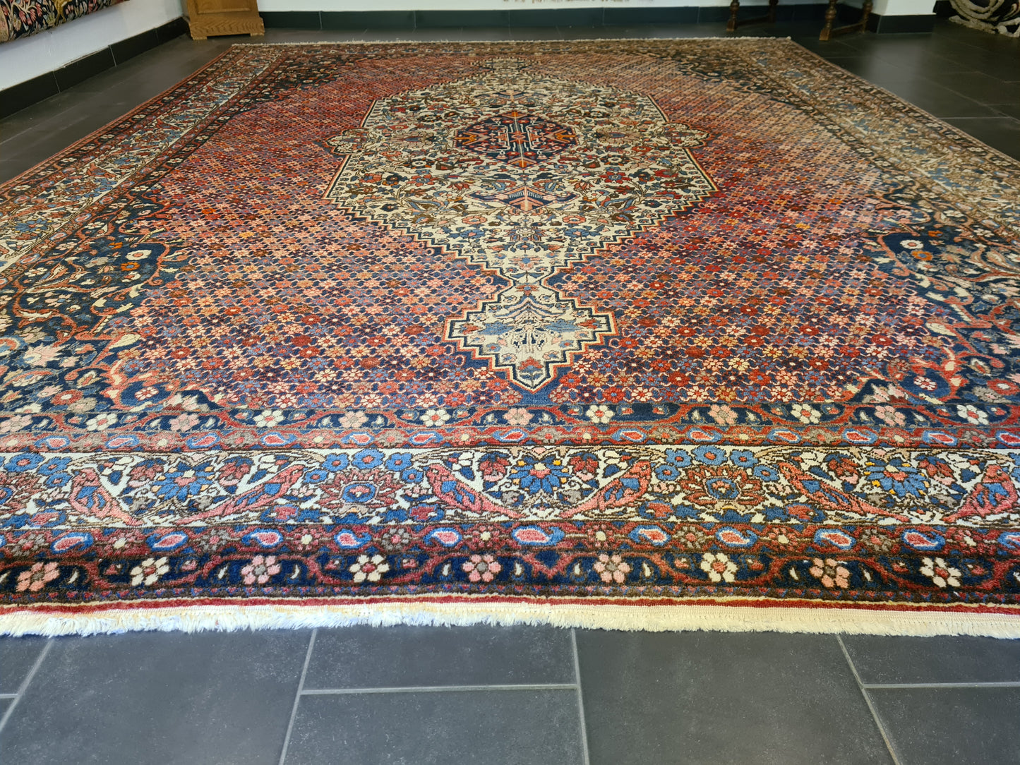 Orientteppich Perserteppich Handgeknüpfter Teppich Bachtiar 410x310cm