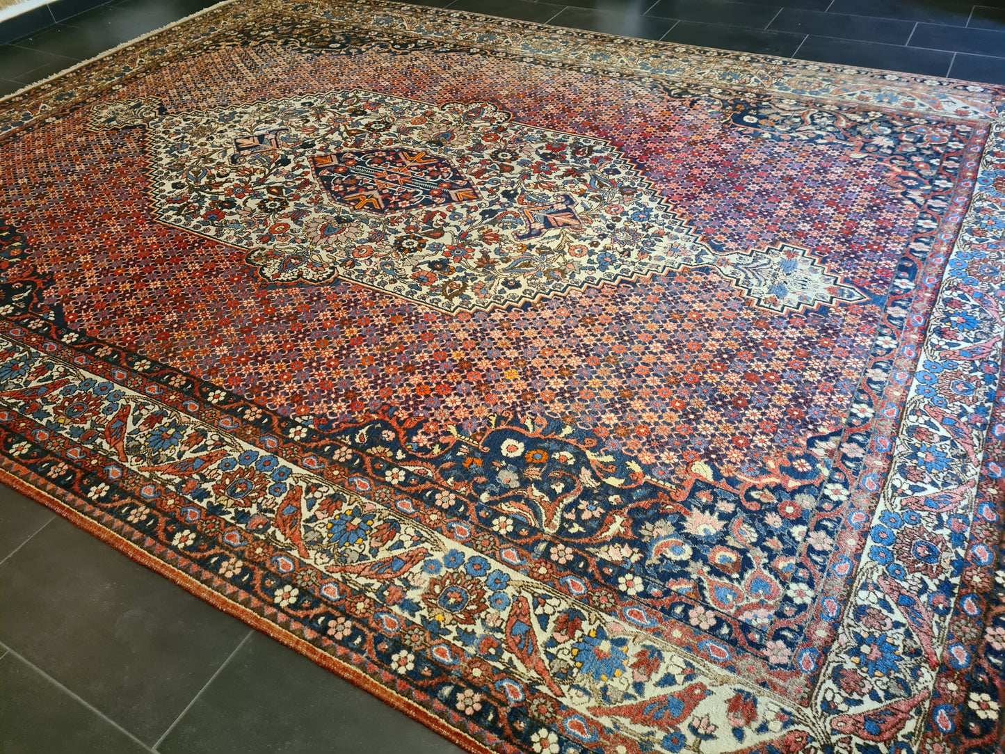 Orientteppich Perserteppich Handgeknüpfter Teppich Bachtiar 410x310cm