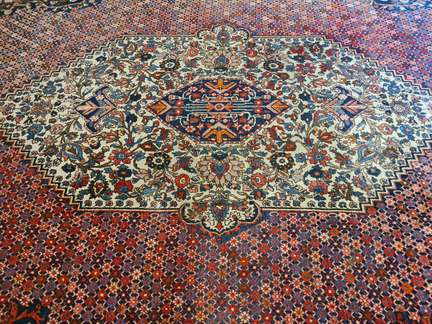 Orientteppich Perserteppich Handgeknüpfter Teppich Bachtiar 410x310cm
