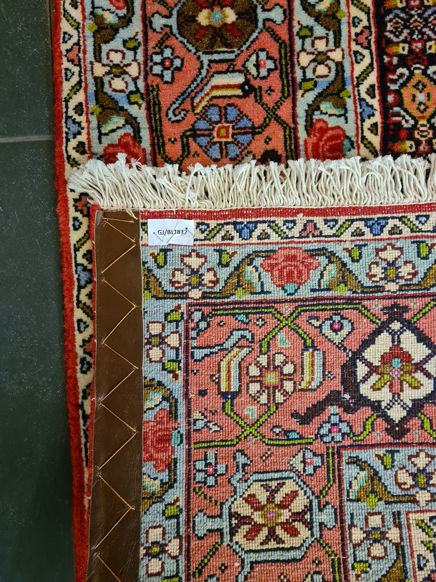 Perserteppich Orientteppich Handgeknüpfter Teppich Bidjar 370x250cm