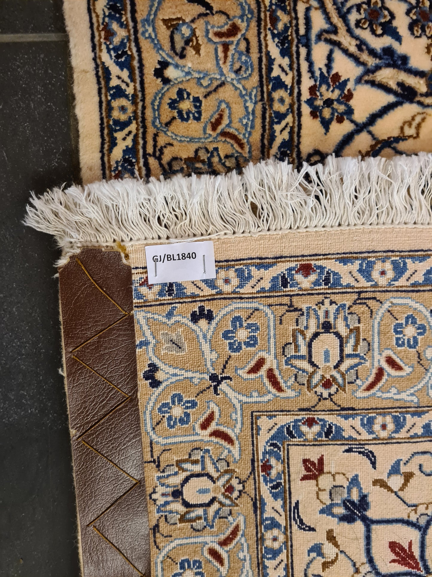 Seiden Perserteppich Handgeknüpfter Teppich Nain Habibian 365x255cm