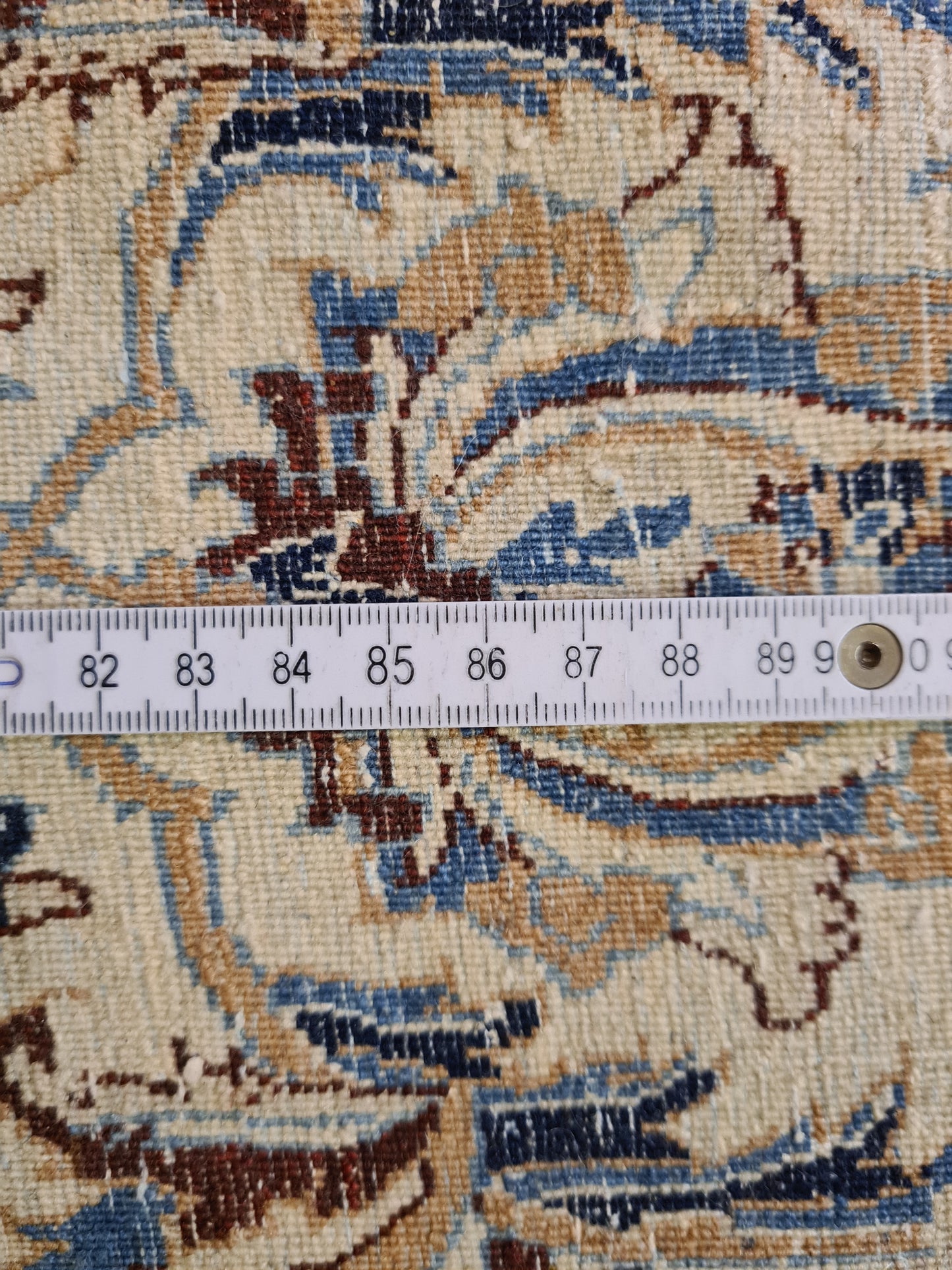 Seidenteppich Perserteppich Handgeknüpfter Teppich Nain 270x155cm