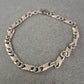 925er Silberarmband im Figaroglieder-Stil – Klassischer Herrenlook