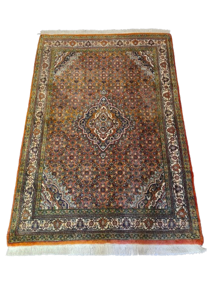 Perserteppich Orientteppich Handgeknüpfter Teppich Bidjar fein 175x116cm