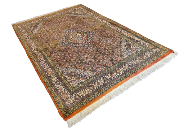 Perserteppich Orientteppich Handgeknüpfter Teppich Bidjar fein 175x116cm