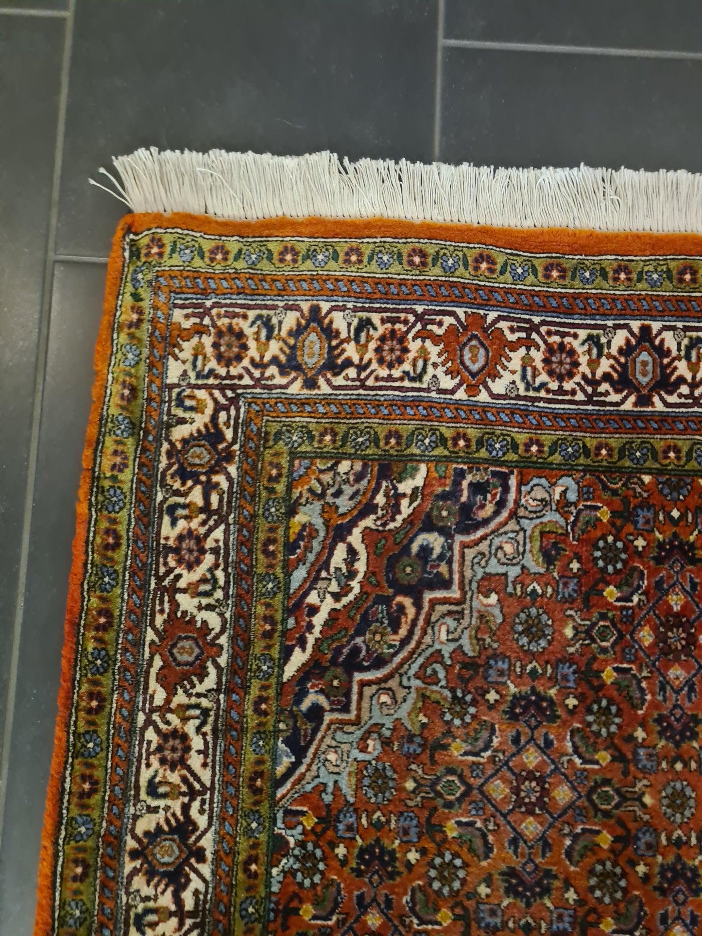 Perserteppich Orientteppich Handgeknüpfter Teppich Bidjar fein 175x116cm