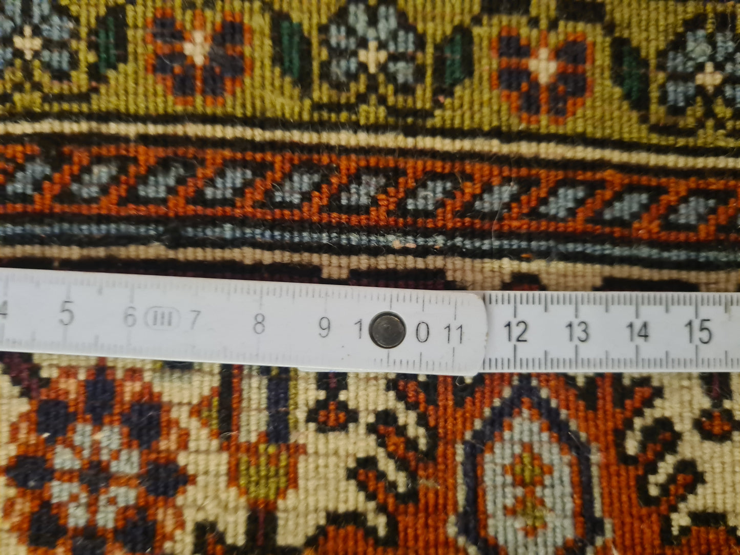 Perserteppich Orientteppich Handgeknüpfter Teppich Bidjar fein 175x116cm