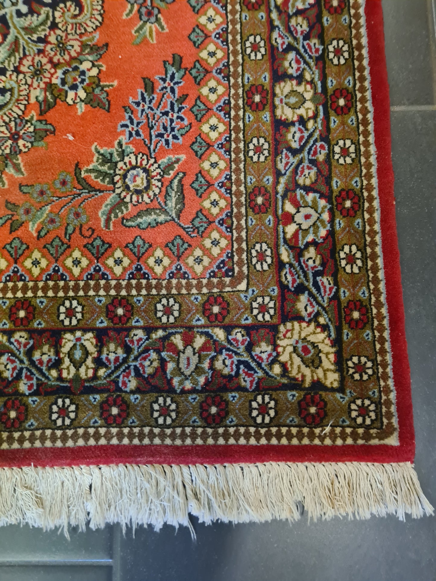 Perserteppich Orientteppich Handgeknüpfter Teppich Ghoum 120x79cm