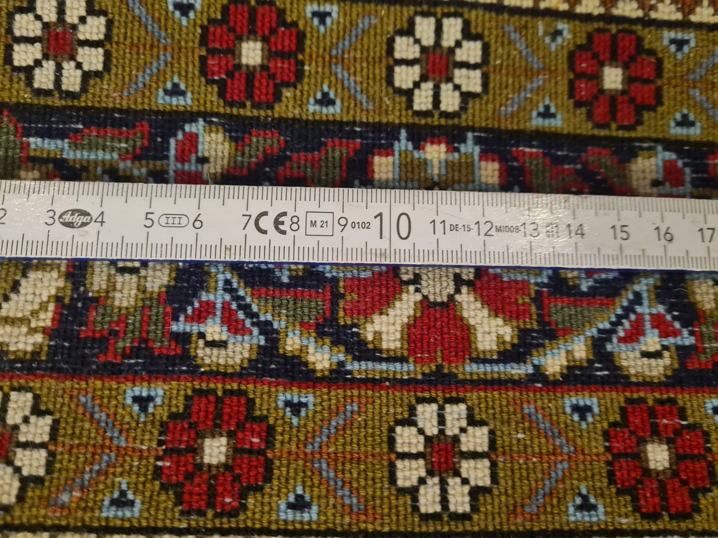 Perserteppich Orientteppich Handgeknüpfter Teppich Ghoum 120x79cm