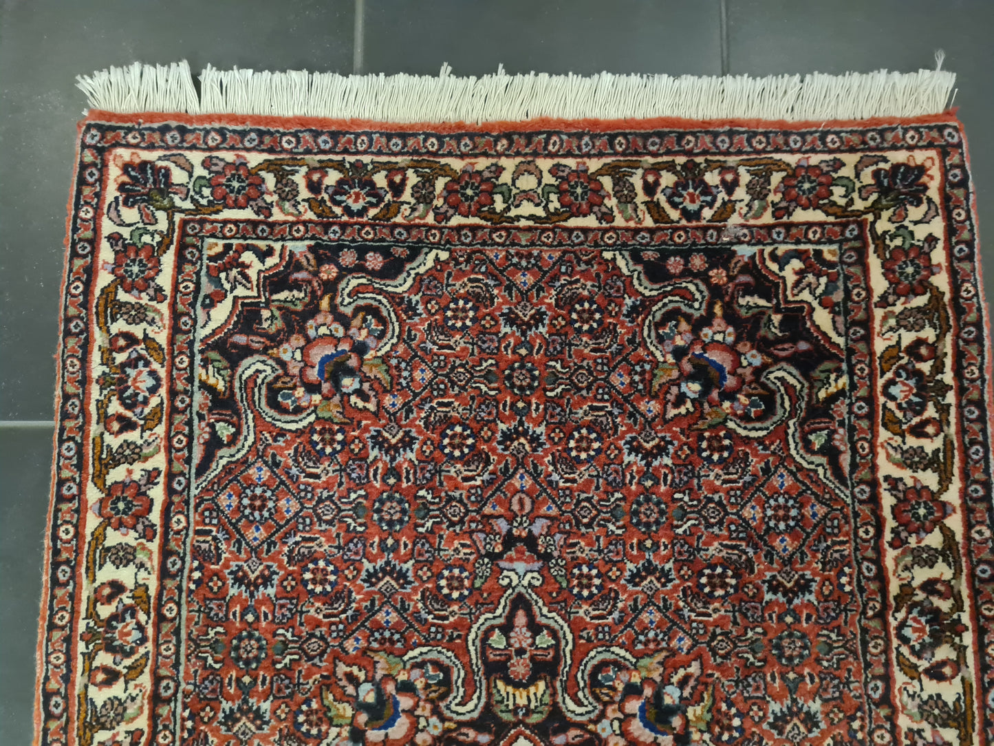 Perserteppich Orientteppich Handgeknüpfter Teppich Bidjar fein 116x71cm