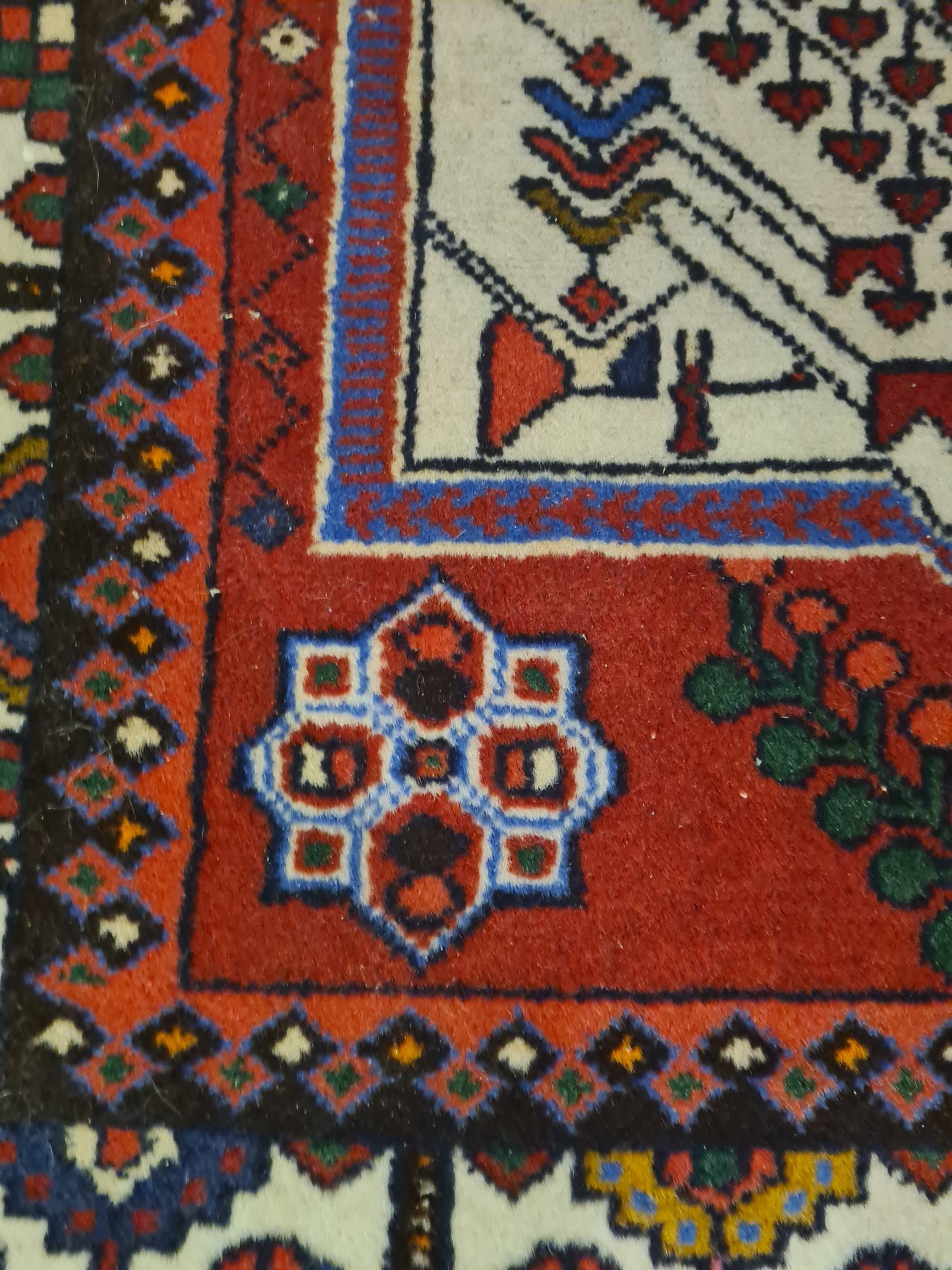 Perserteppich Orientteppich Handgeknüpfter Teppich Malaya 160x105cm