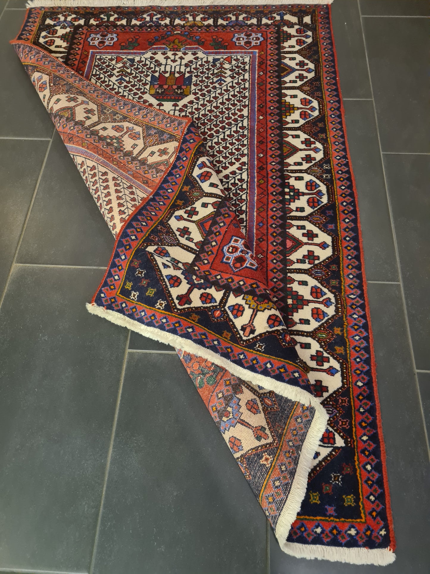 Perserteppich Orientteppich Handgeknüpfter Teppich Malaya 160x105cm