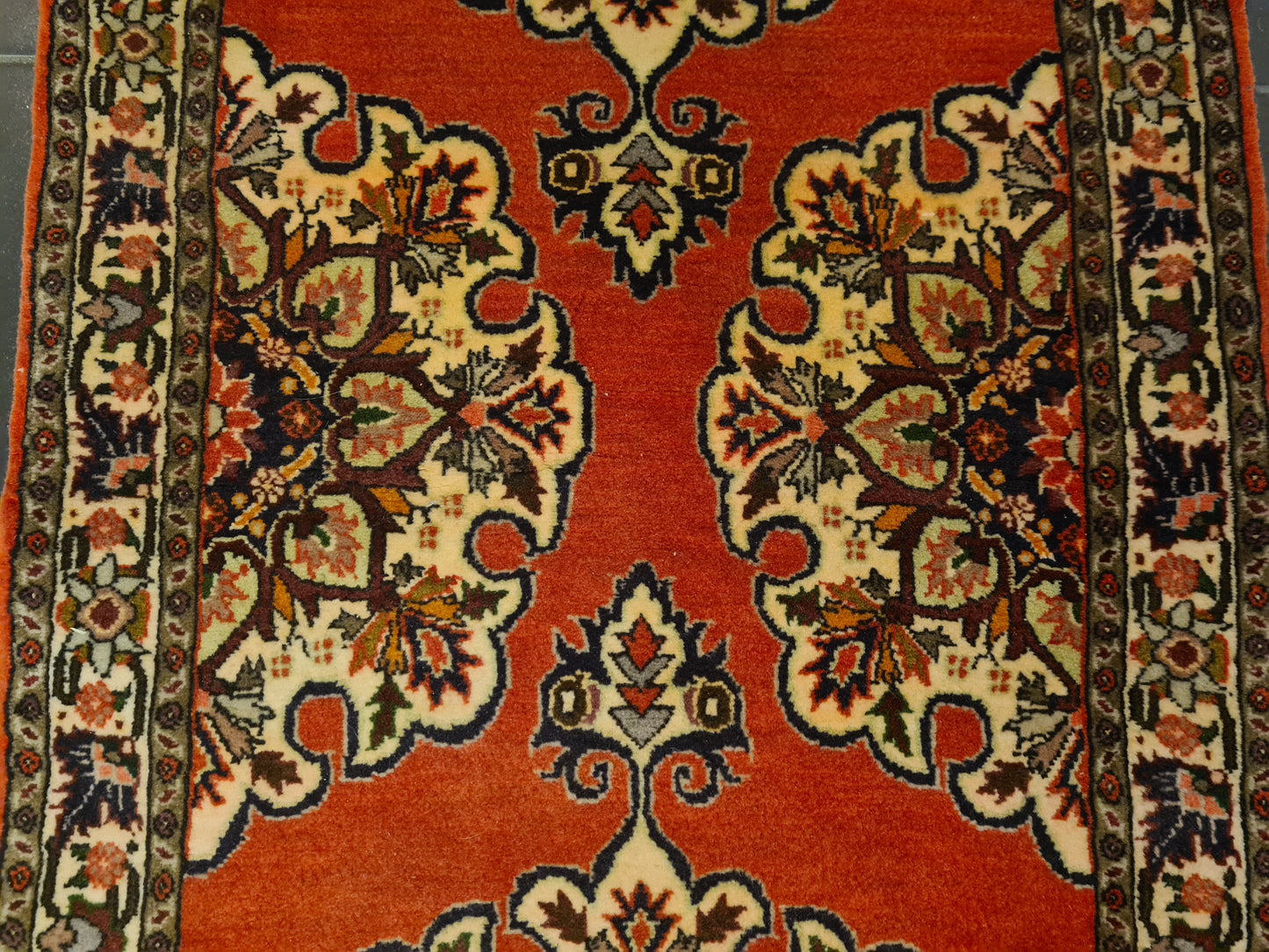 Perserteppich Orientteppich Handgeknüpfter Teppich Bidjar fein 170x60cm