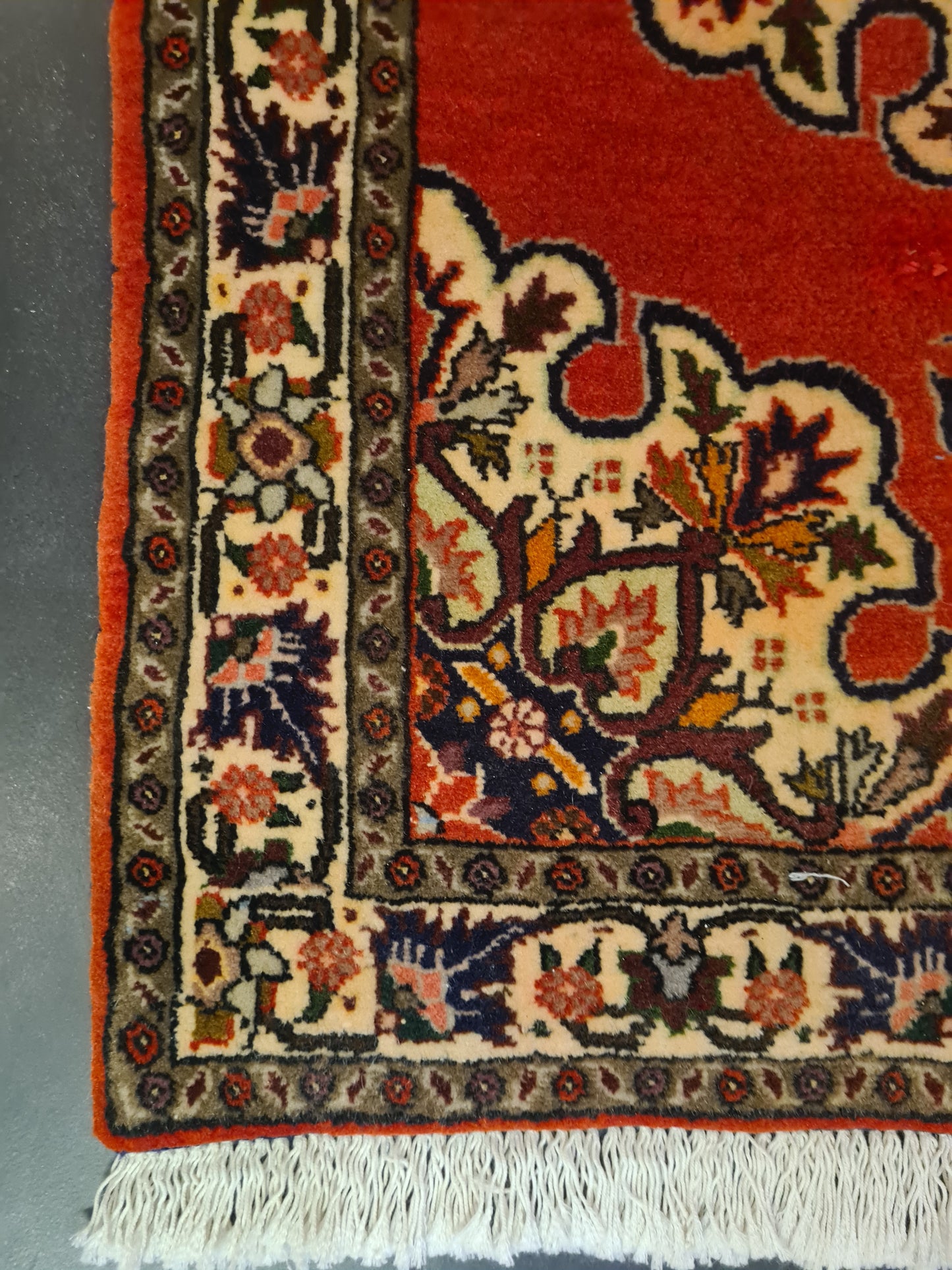 Perserteppich Orientteppich Handgeknüpfter Teppich Bidjar fein 170x60cm